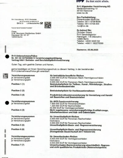 R+V Haftpflichtversicherung